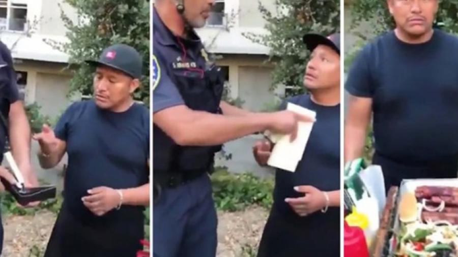 Policía le decomisa dinero a vendedor de hot-dogs como evidencia