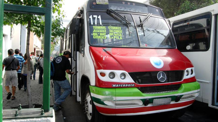 Operador de transporte público en Toluca, es sancionado por aumentar tarifa