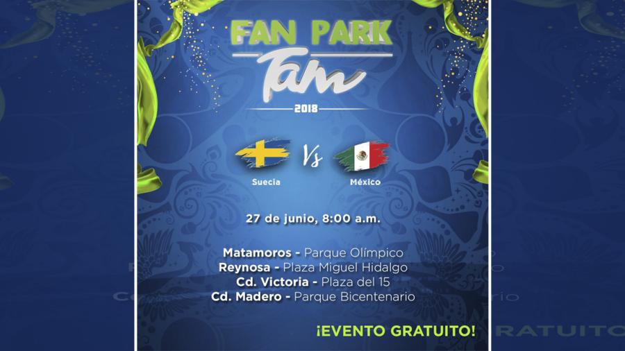 Apoya al Tri desde el Fan Park Tamaulipas