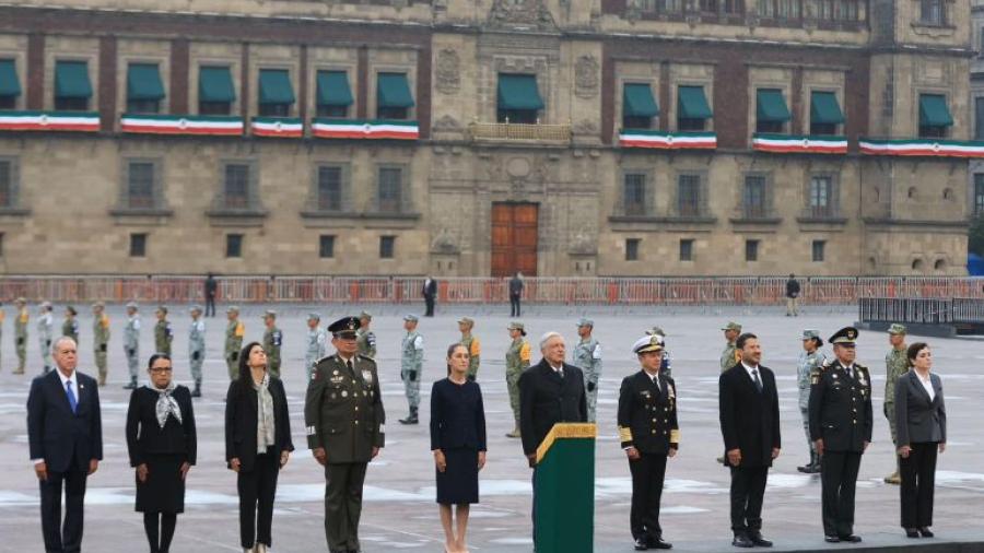 AMLO y Sheinbaum conmemoran los sismos del 19 de septiembre de 1985 y 2017