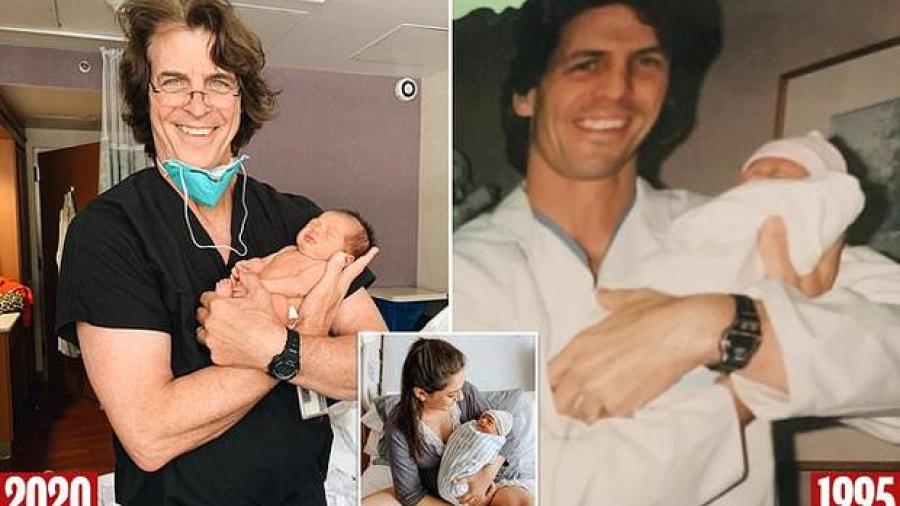 El mismo médico la ayudó a dar a luz y hace 25 años la trajo al mundo