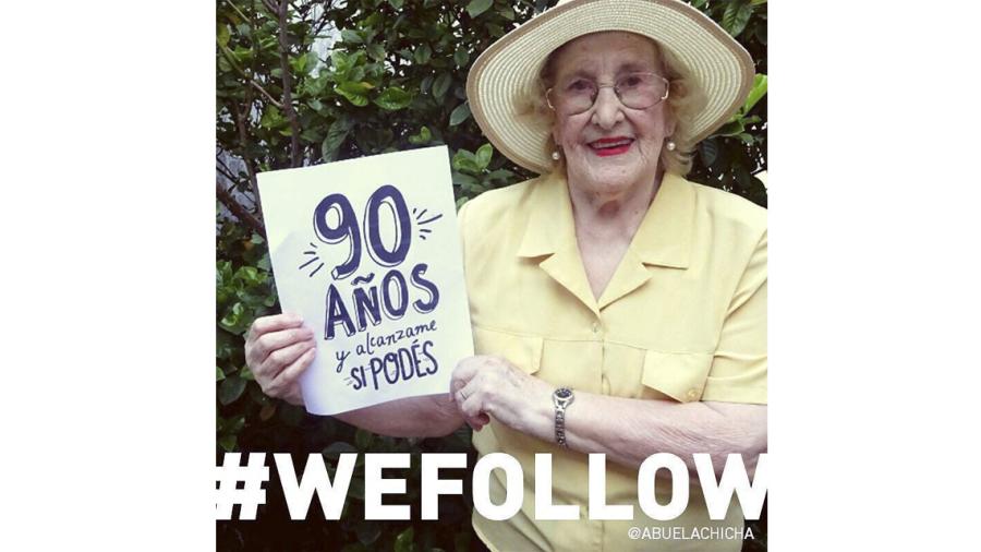La abuela Chicha con 90 años de edad conquista Instagram