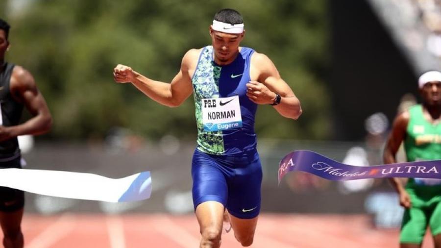 Michael Nourman se lleva la mejor marca del año en los 100m