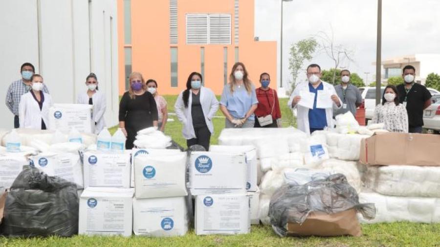 Entrega Maki Ortiz más insumos médicos al Hospital 270 del IMSS 