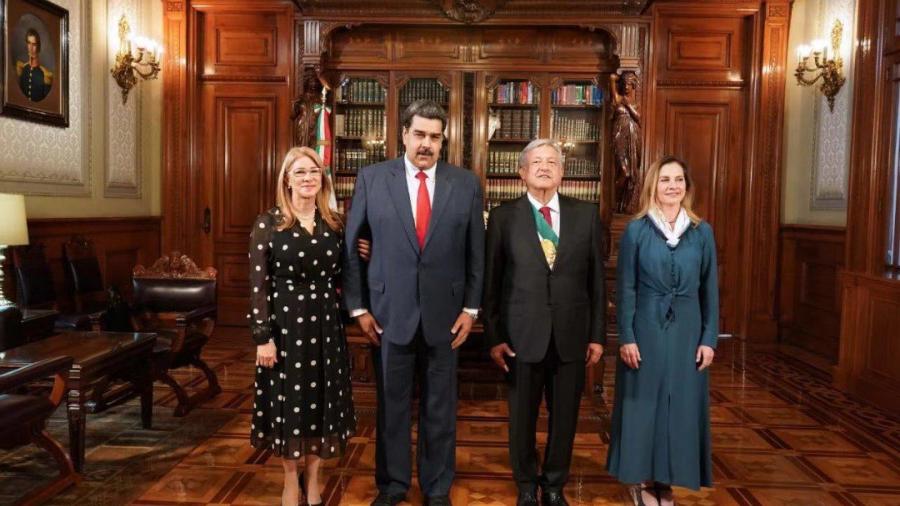 Ministro venezolano resalta recibimiento a Maduro en México