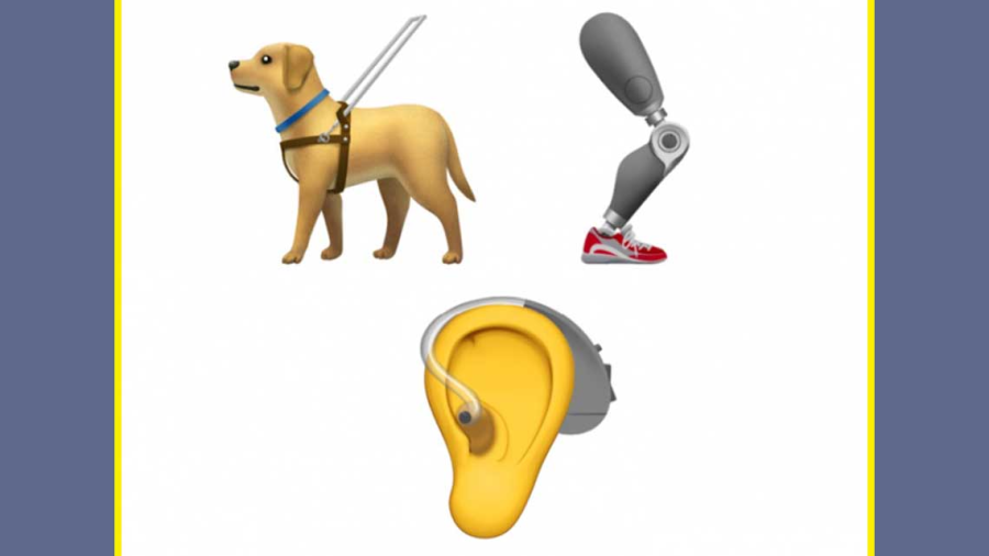 Presentan “emojis” de personas con discapacidad