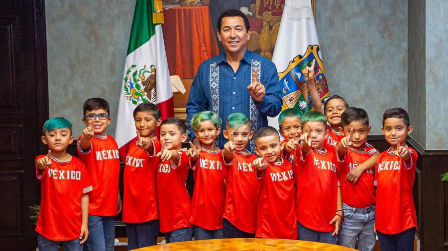 Es Matamoros semillero de deportistas: Mario López, al felicitar a campeones categoría premoyote