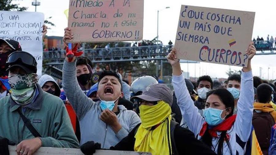 Buscan a 168 desaparecidos tras las manifestaciones en Colombia