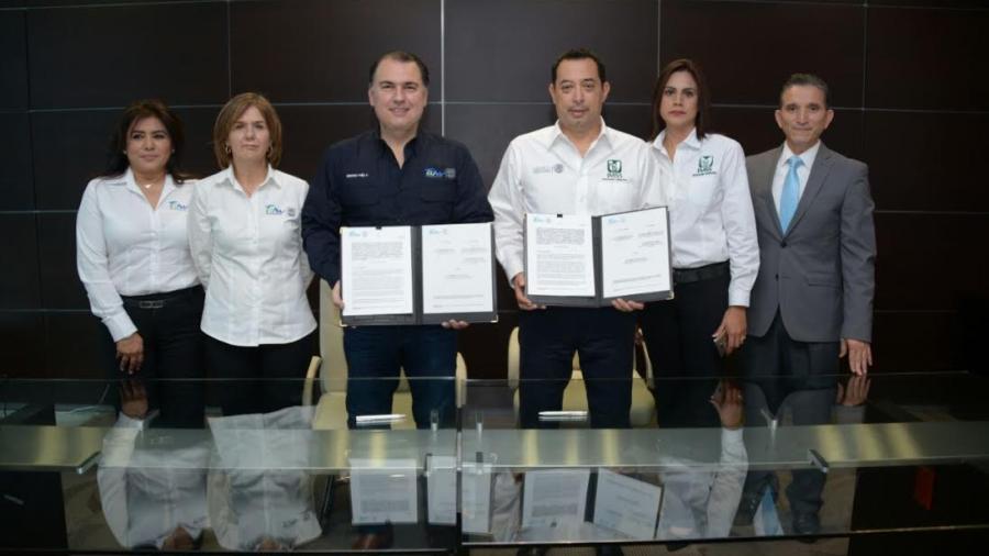 Firman convenio Bienestar Social e IMSS