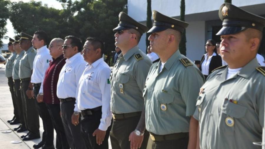 Concluye Guardia Estatal capacitación impartida por la Policía Nacional de Colombia