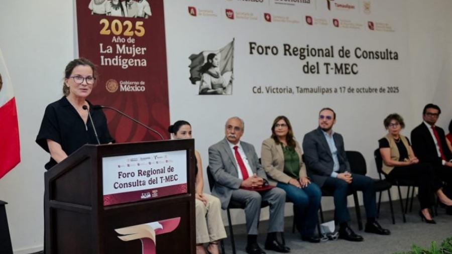 Realizan Foro Regional de Consulta del T-MEC en Tamaulipas
