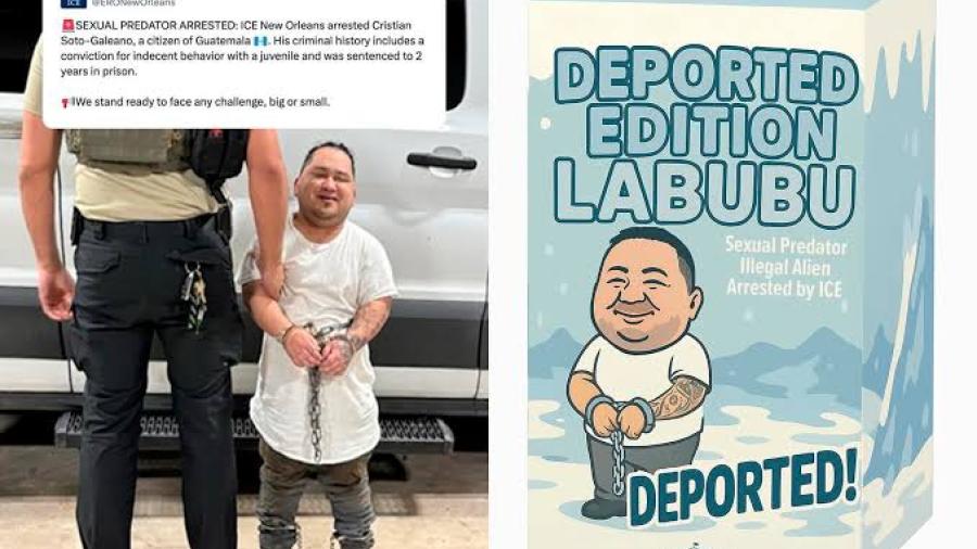 “Deported Edition Labubu”: Casa Blanca se burla de migrante con enanismo 