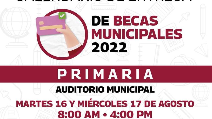 Entregará Gobierno de Reynosa tarjetas a becarios de primaria 