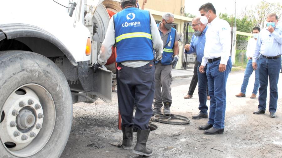 Pide COMAPA Reynosa apoyo de usuarios para evitar derrames