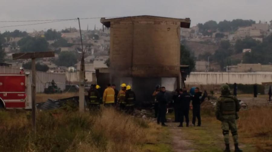Registran nueva explosi&oacute;n en Tultepec