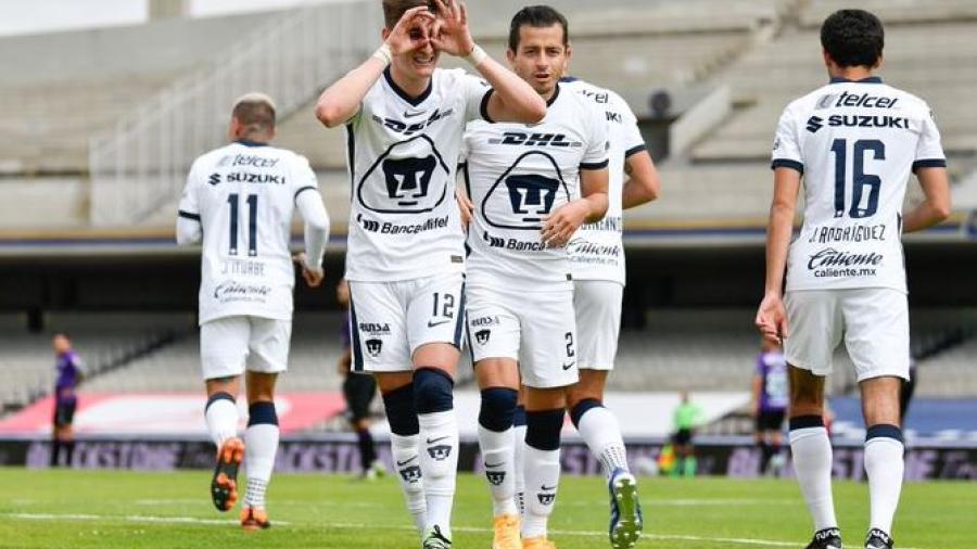 Sufre goleada Mazatlán en su visita a CU