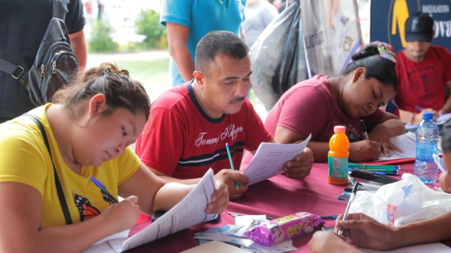 Responde ciudadanos a programa Empleo en tu Colonia