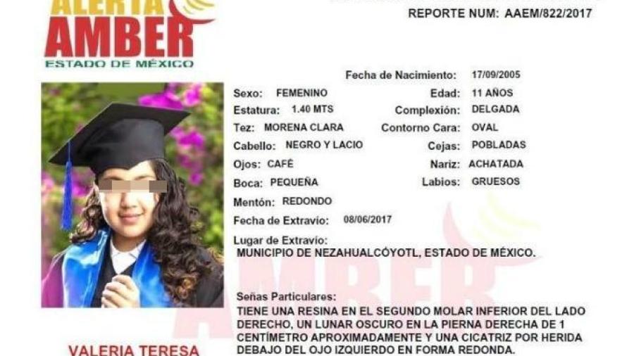 Detienen a presunto asesino de niña de 11 años