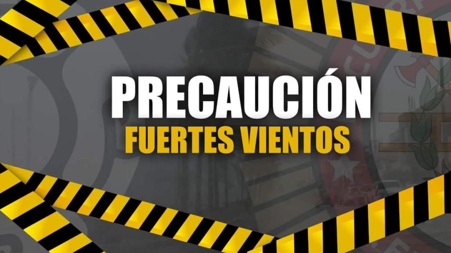 Alerta Protección Civil de Reynosa por fuertes vientos