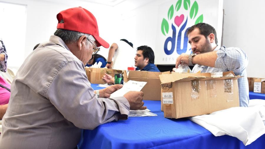 Entrega DIF Reynosa 2 mil 886 pares de lentes