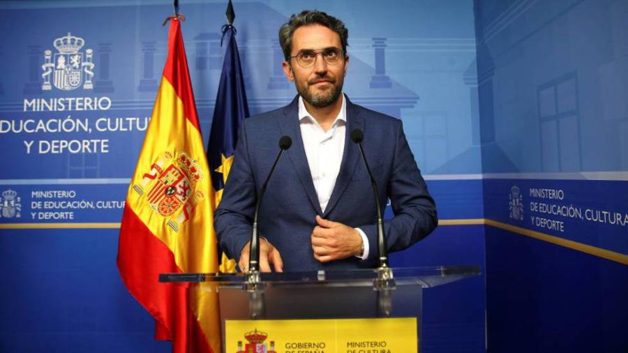 Renuncia ministro español de Cultura tras siete días en el cargo