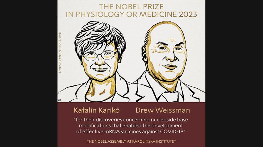 Katalin Karikó y Drew Weissman, ganan Nobel de Medicina por vacunas contra Covid-19