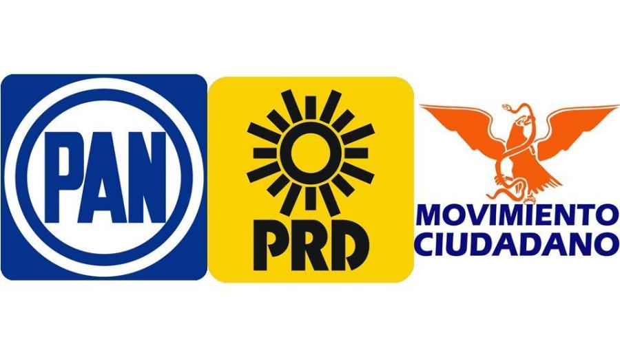PAN, PRD Y Movimiento Ciudadano forjan alianza