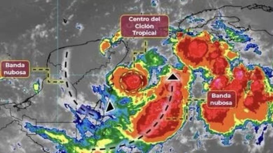 Se forma tormenta tropical “Idalia” en costas de Quintana Roo
