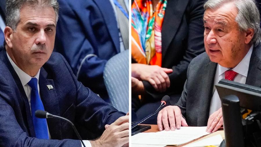 El embajador de Israel ante la ONU pide la dimisión de António Guterres