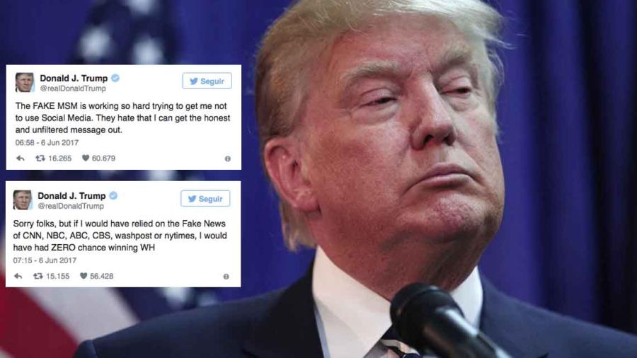 Medios no quieren que use Twitter: Trump