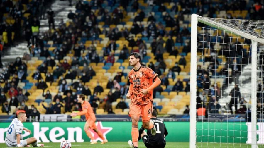 Juventus gana en su debut de Champions