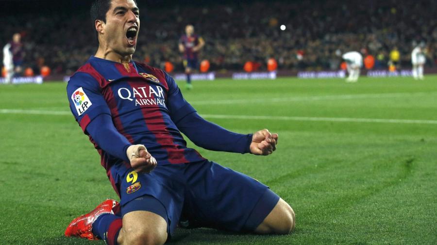 Luis Suárez anota su gol 100 con el Barcelona 