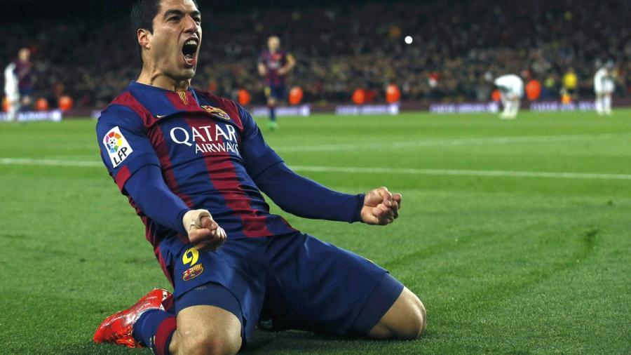 Luis Suárez anota su gol 100 con el Barcelona