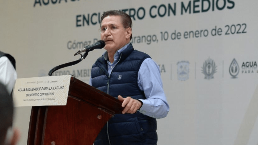 Gobernador de Durango, José Rosas Aispuro vuelve a dar positivo a COVID-19 