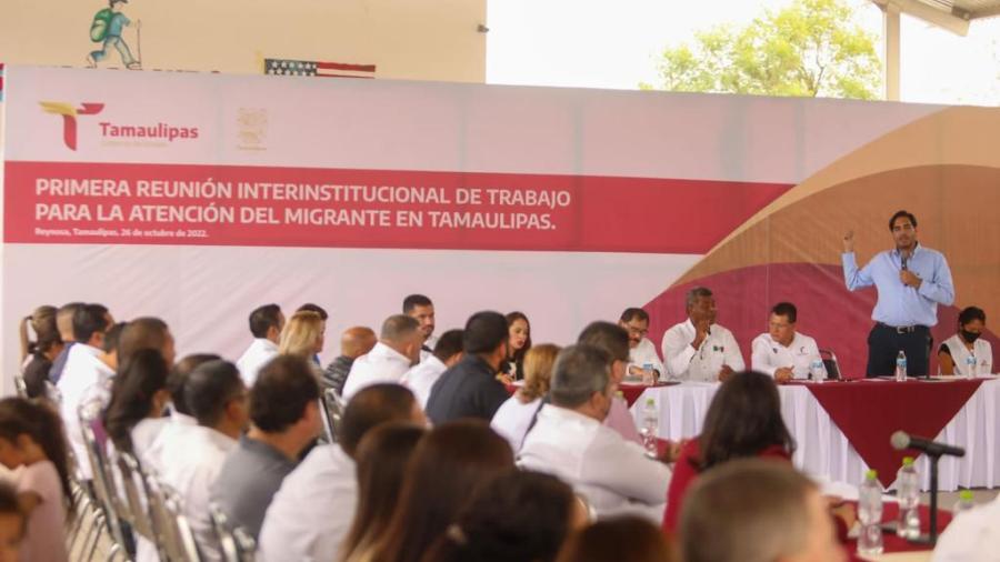 Propuso Presidente Municipal de Reynosa, acciones pro migrantes 