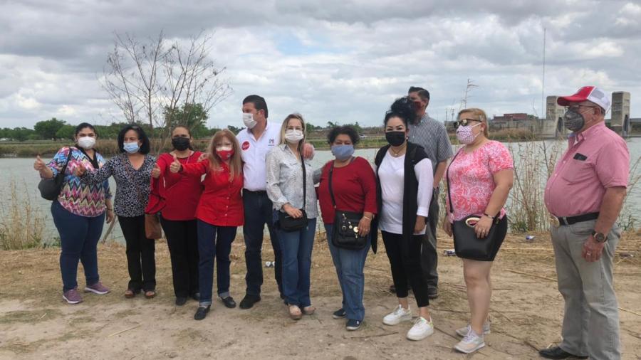 Inicia campaña política de Dinorah Garza en "La Playita".