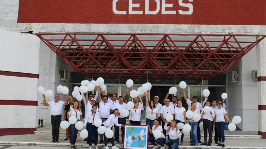 Difunden PPLs en CEDES de Tamaulipas el valor de la paz a través del arte