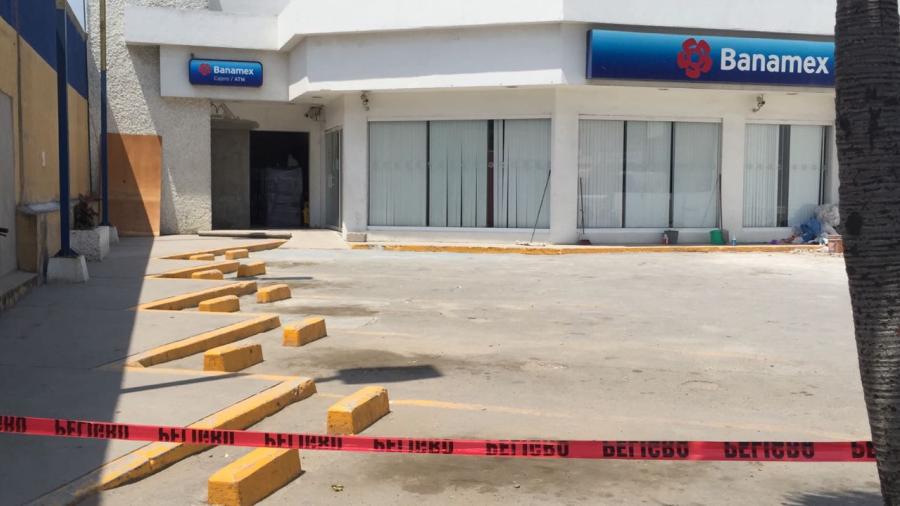 Asaltan sucursal bancaria de Banamex en plena zona centro de Altamira