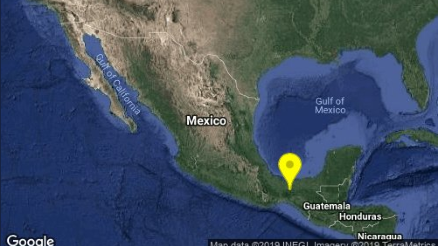 Registran sismo de 5.4 en Veracruz