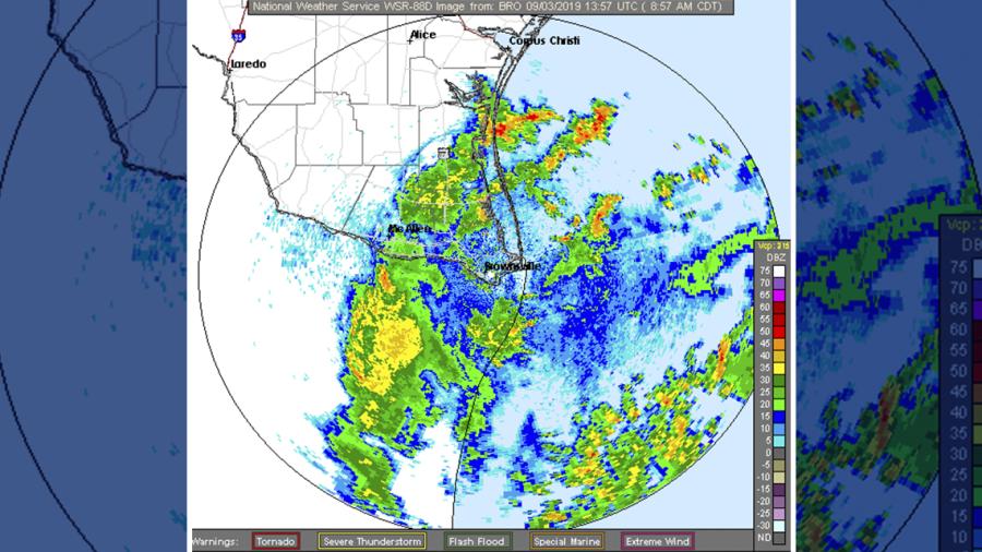 Toma precauciones, se mantendrá la lluvia por un par de días más en Tamaulipas y Valle de Texas
