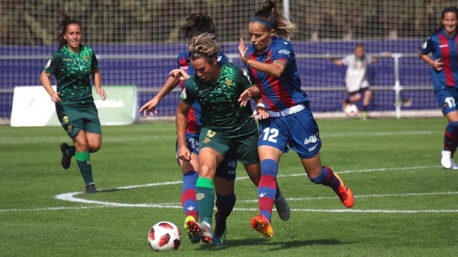 Levante derrota 2-1 a Betis en Liga Femenil de España