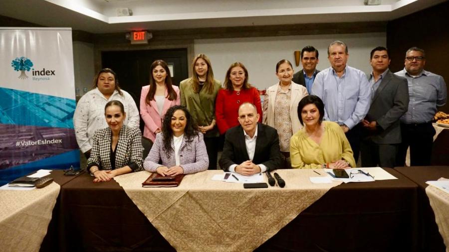 Sostiene mesa directiva de INDEX Reynosa encuentro con candidatos a Senadores y Diputados Federales