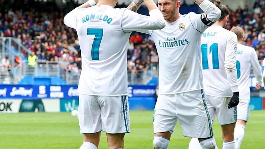 Sergio Ramos deja partido para ir al baño