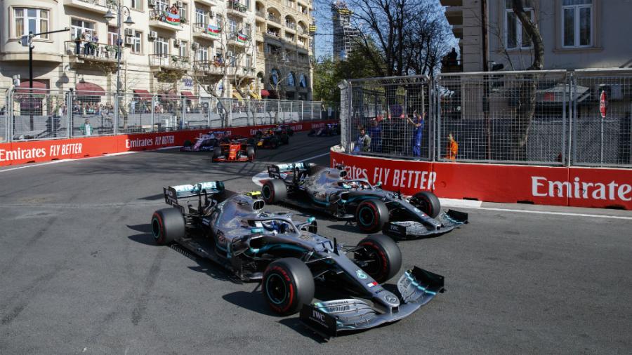 Valtteri Bottas se lleva el GP de Azerbaiyán, Checo Pérez termina en sexta posición