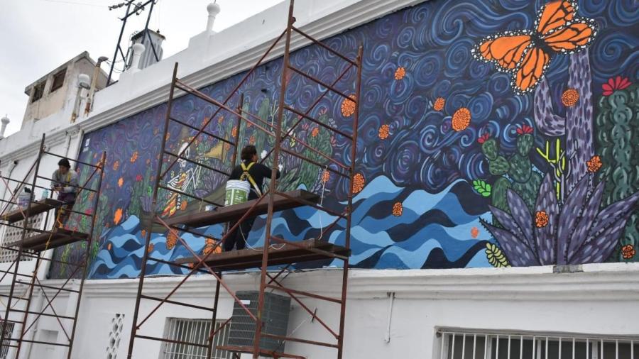 Artistas pintarán 14 murales en el centro histórico 