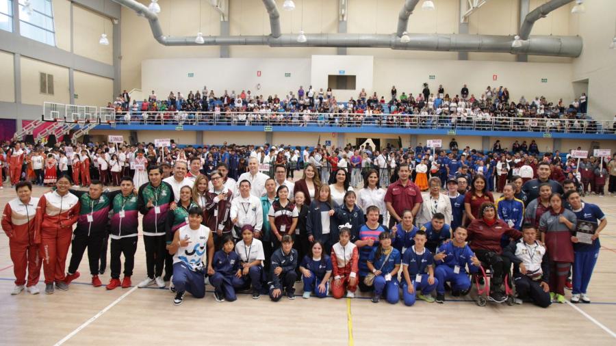 Inauguran el 1er. Nacional para Deportistas con Discapacidad Intelectual, Síndrome de Down y Autismo
