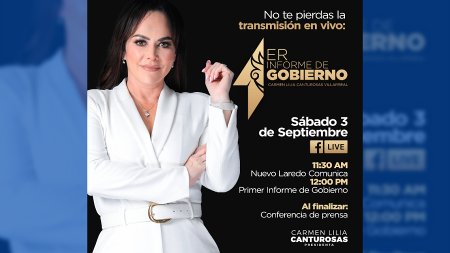 Transmitir&aacute;n Primer Informe en redes sociales 