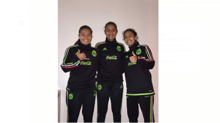 Tamaulipecas se integrarán a la Selección Mexicana sub-15