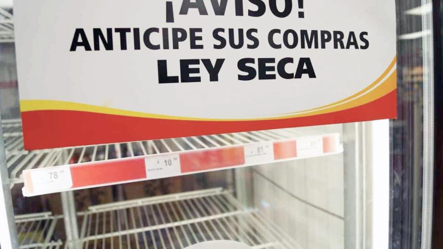 Habrá Ley Seca en Reynosa este 1 de Diciembre