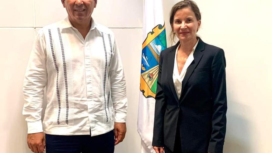 Presenta Alcalde Mario López a Ninfa Cantú Deándar, proyectos para fortalecer industria, comercio y turismo